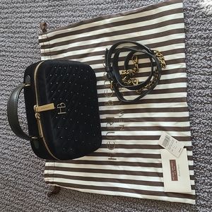 Henri Bendel Bond Street Top Handle Party Bag - Velvet